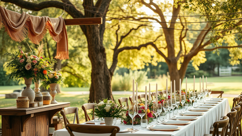 Rustic Chic Wedding Theme: A Perfect Blend of Nature & Elegance